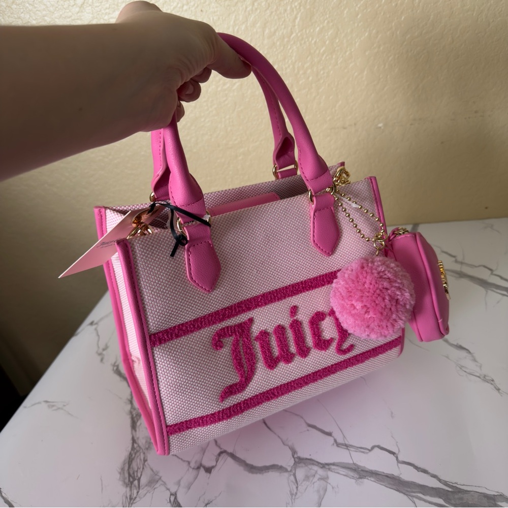 NWT Juicy Couture Pink Handbag - Picture 3 of 5